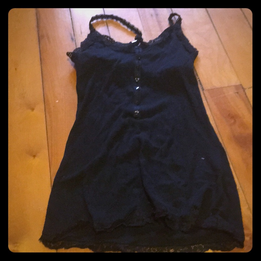 Small black tank